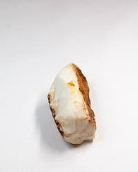 Opal No. 003, white face with a red ironstone edge