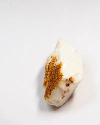 Opal No. 006, white face with an ochre ironstone streak