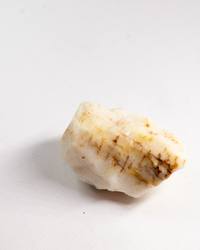 Opal No. 010, face showing pin fire with fine ironstone veins