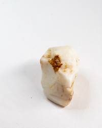 Opal No. 010, side with a small patch of ochre ironstone