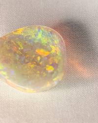 Opal No. 017, close up of the fire